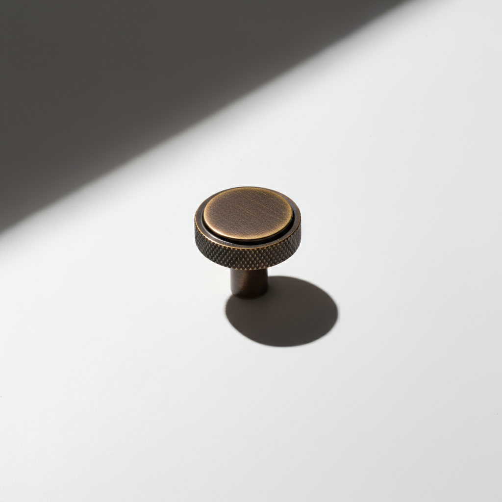 Studiobild Nyckeby Knopp Antik Brons