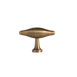 Björkhult T-Knopp i Mässing – Antique Brass