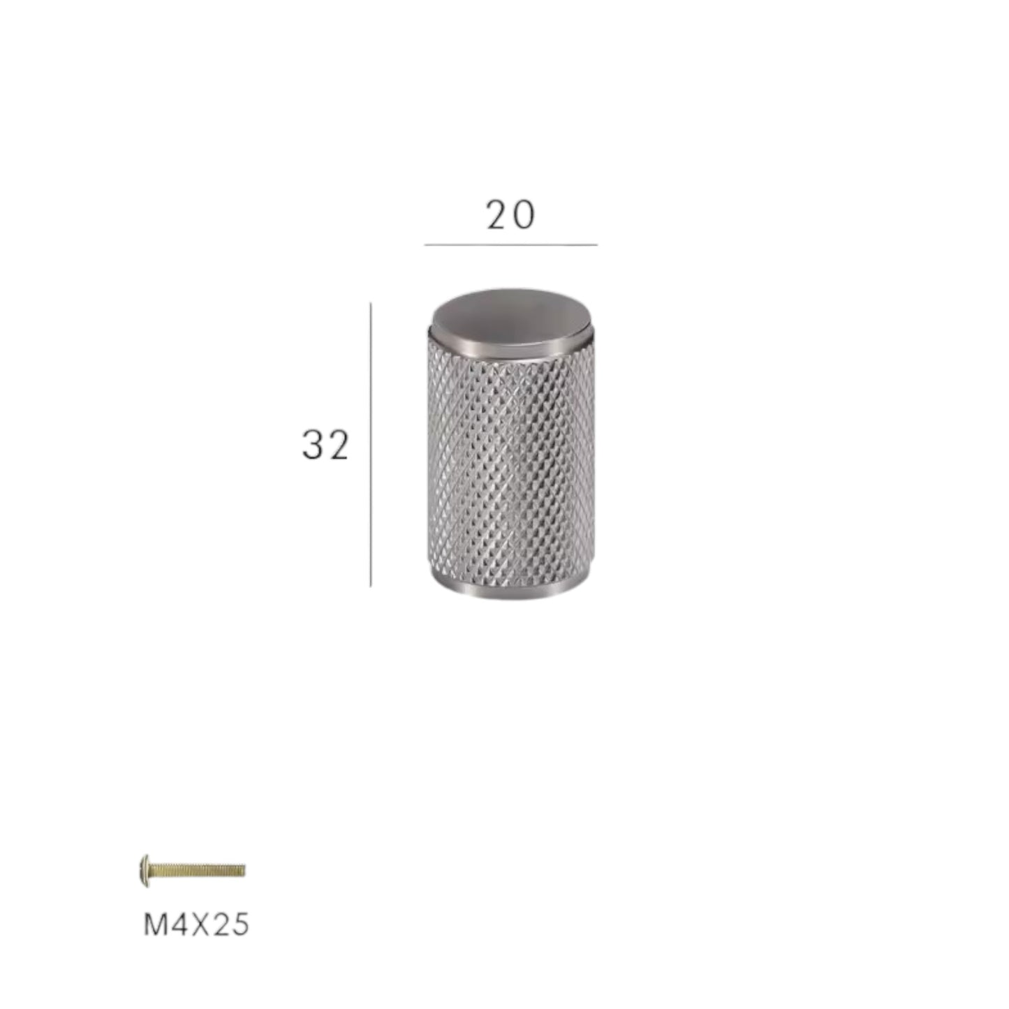 Skanör Knopp i Mässing