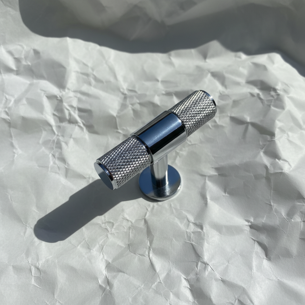 Kromhandtag vinklad med räfflad textur