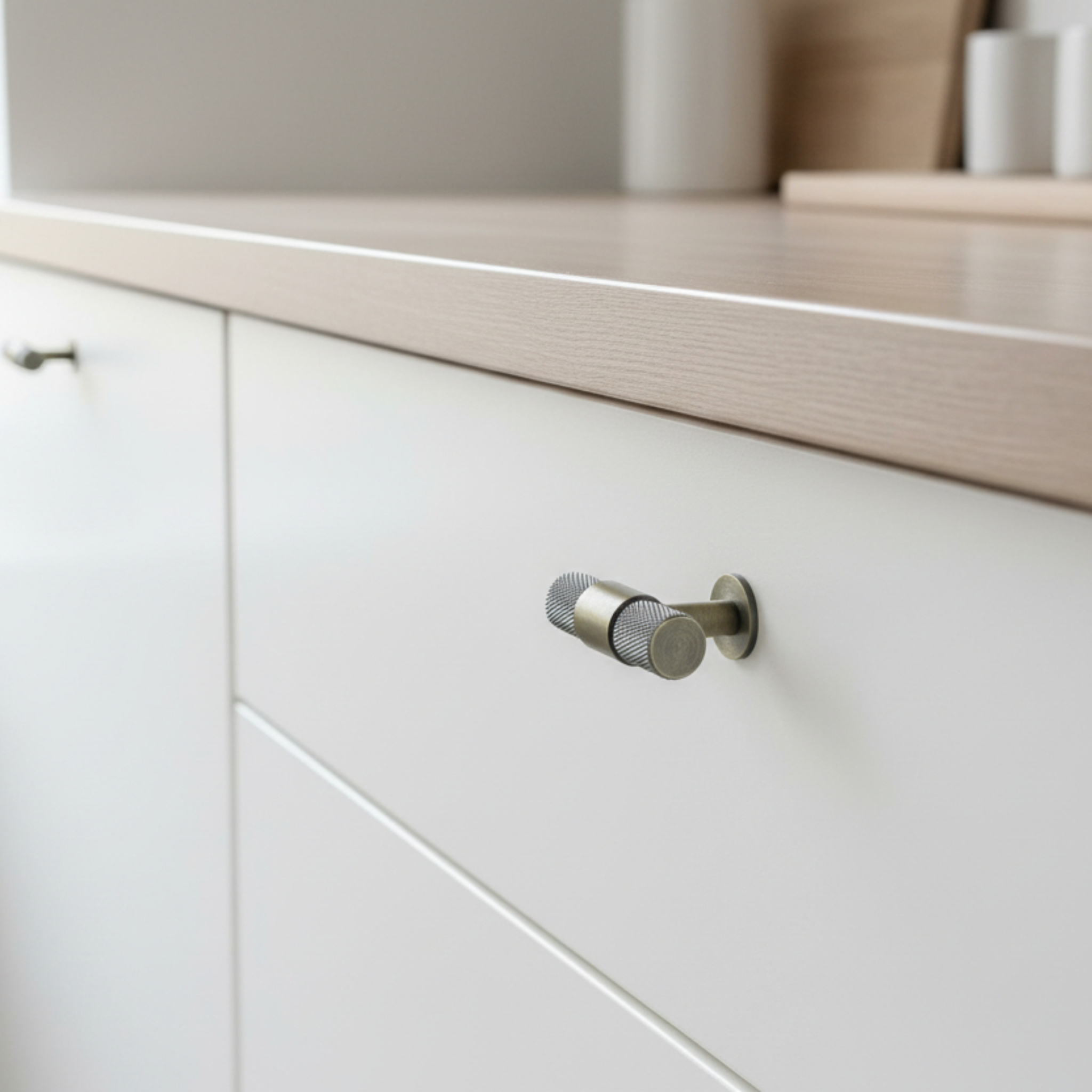 Arko T-Bar Knopp i Matt Svart